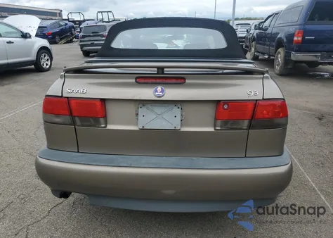 2003 Saab 9-3 Se из США, поврежденный, VIN YS3DF78KX37004494